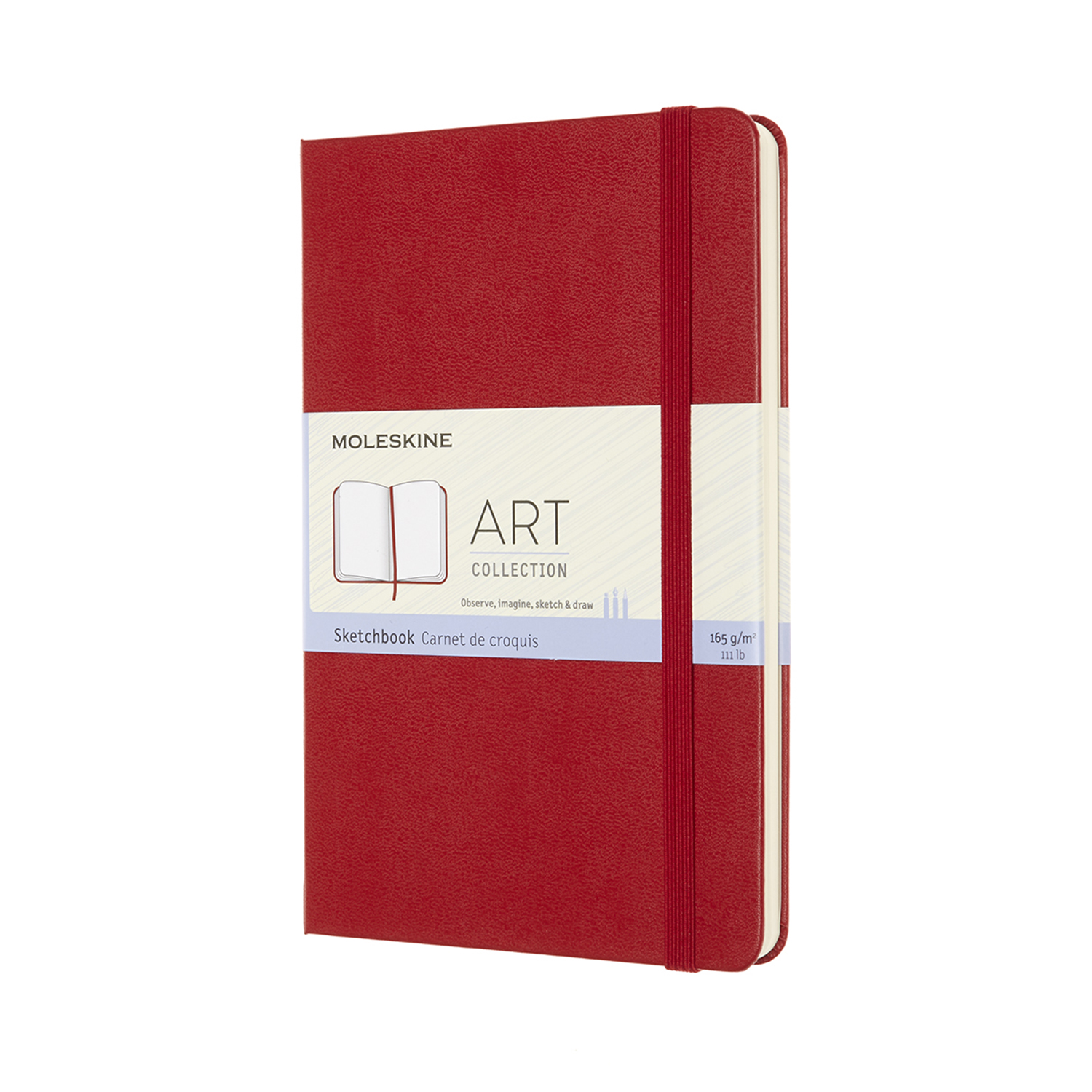 Записник для нарисів Червоний - Офіційний сайт Moleskine в Україні