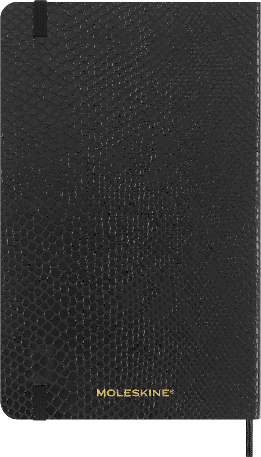 Записник Precious & Ethical середній Лінійка Чорний мʼякий - Зображення 8