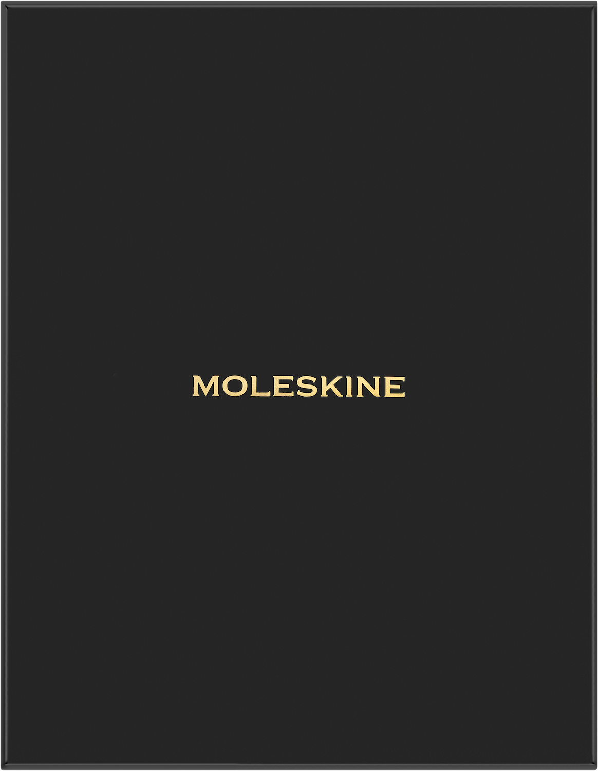 Записник Precious & Ethical великий Лінійка Чорний мʼякий - Зображення 2