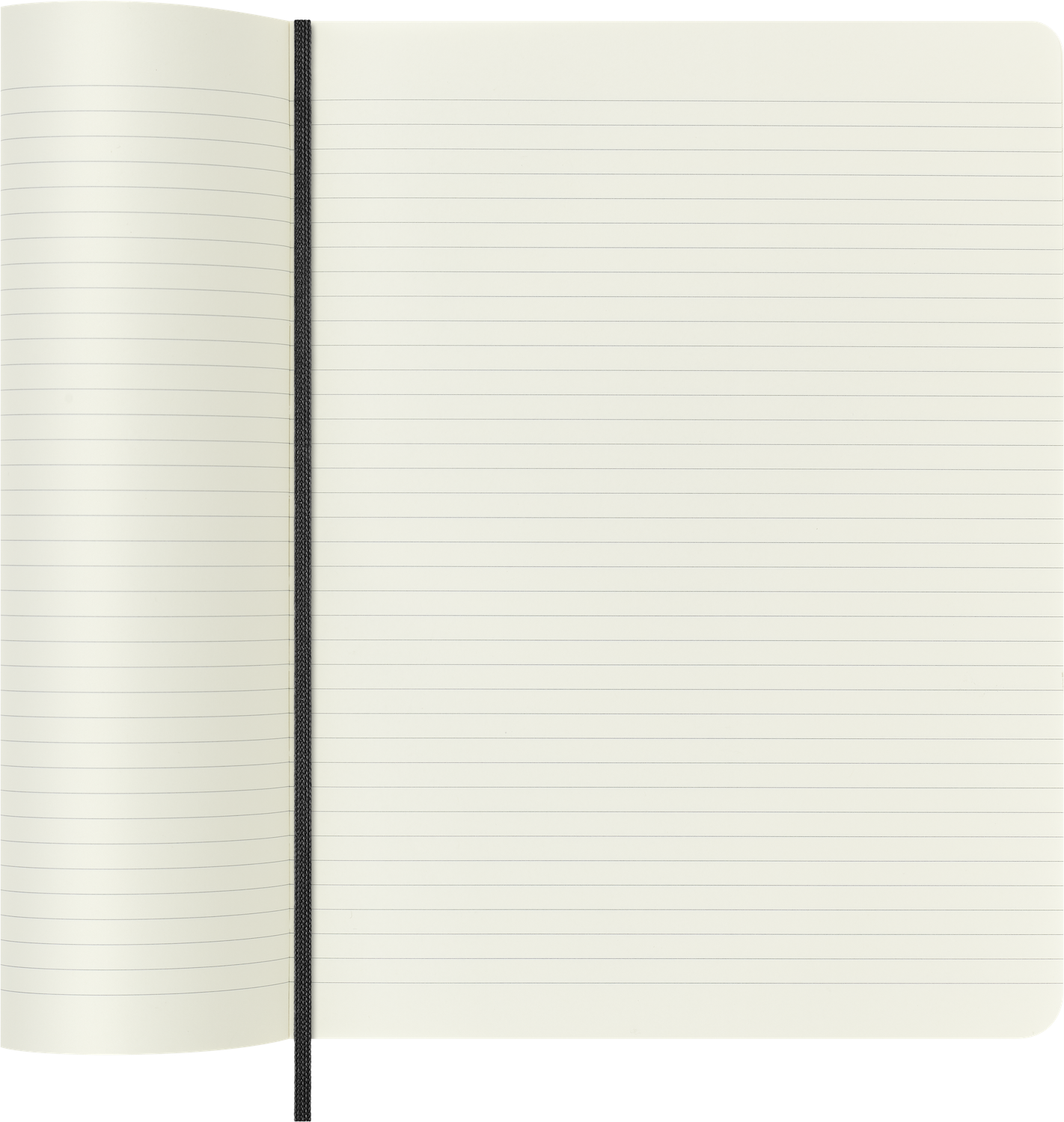 Записник Precious & Ethical великий Лінійка Чорний мʼякий - Зображення 6