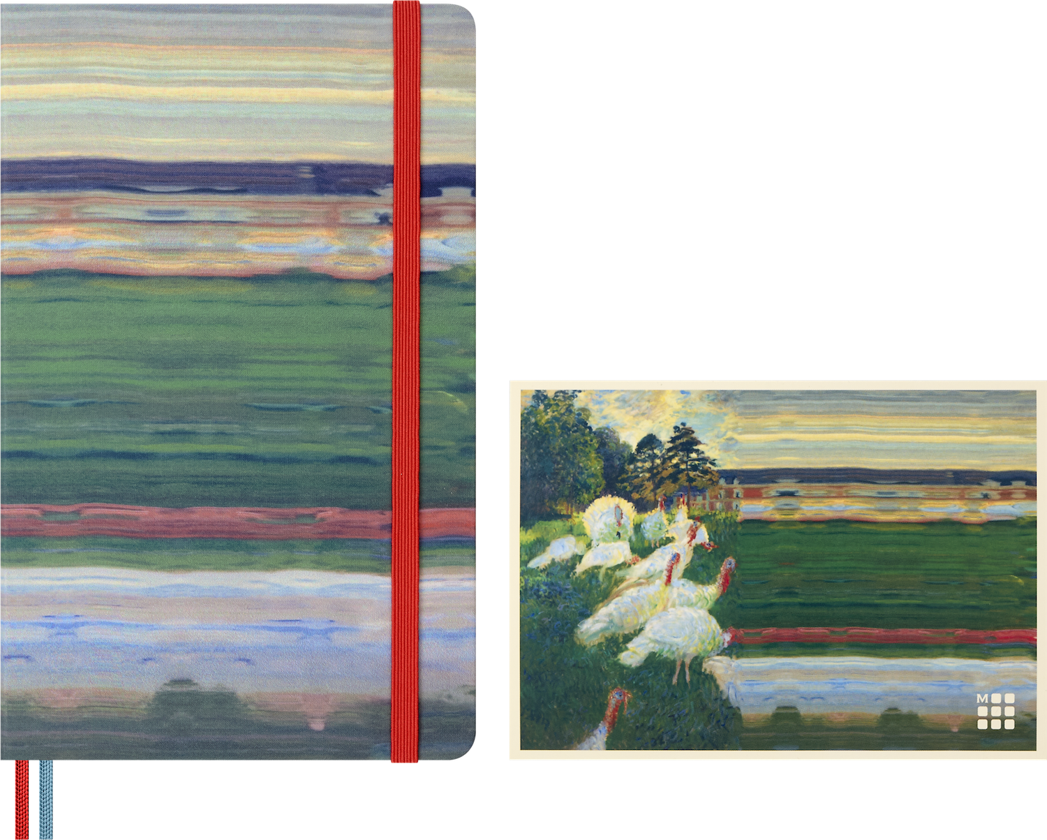 Подарунковий набір Impressionism / Записник + 6 акварельних олівців - Зображення 5