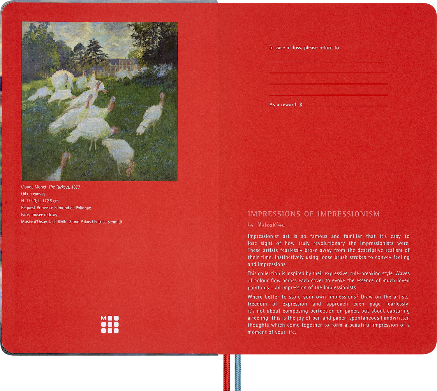 Подарунковий набір Impressionism / Записник + 6 акварельних олівців - Зображення 6