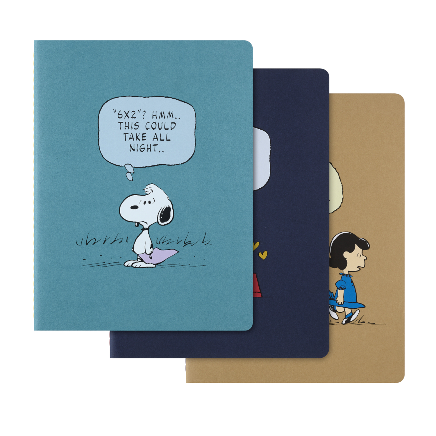 Набір записників Cahier Peanuts 3 шт