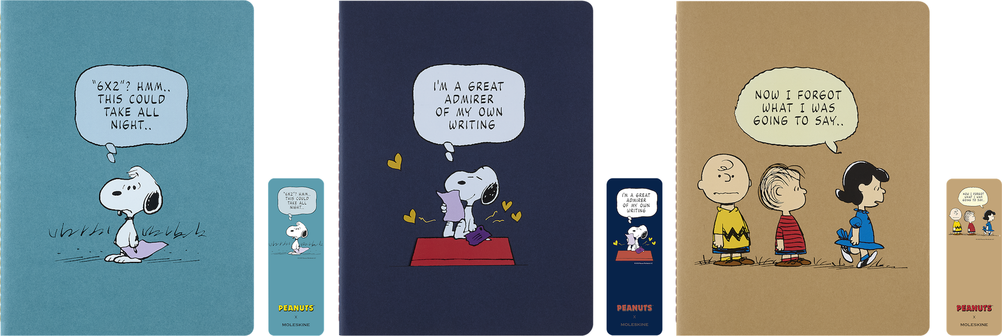 Набір записників Cahier Peanuts 3 шт - Зображення 7