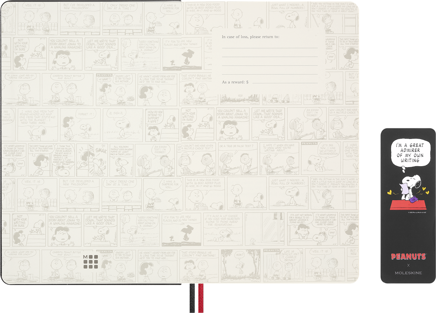 Записник Peanuts Admirer середній Лінійка - Зображення 3