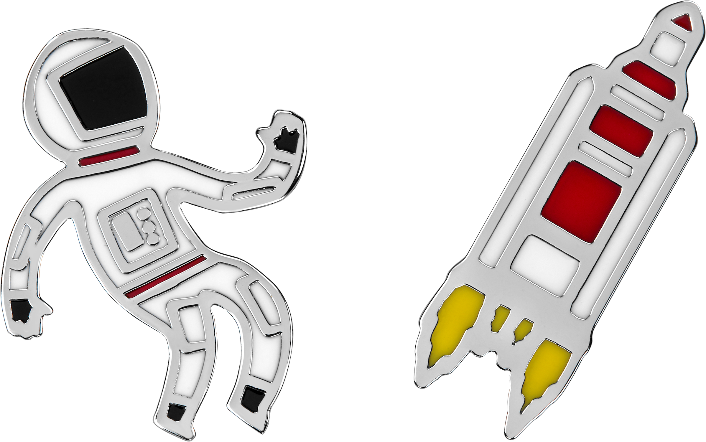 Подарунковий набір NASA Drawing set / Записник + 2 кліпси + 4 олівці Blackwing - Зображення 10