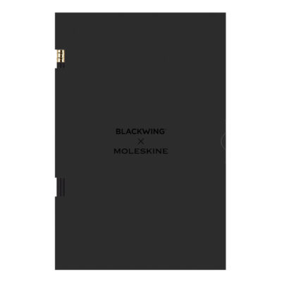 Набір Moleskine x Blackwing / 2 зошита Cahier в лінійку + 2 олівця HB
