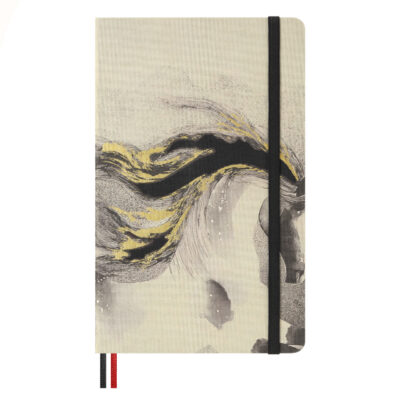 Записник Year of the Horse середній Лінійка Сірий