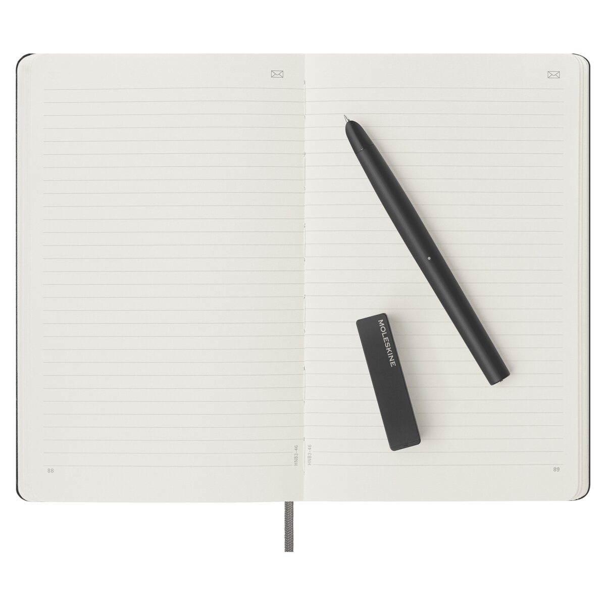 Набір Moleskine Smart Writing Set (Smart Pen 3.0 + Smart Notebook Лінійка Чорний) - Зображення 2