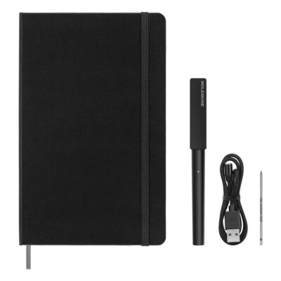 Набір Moleskine Smart Writing Set (Smart Pen 3.0 + Smart Notebook Лінійка Чорний)