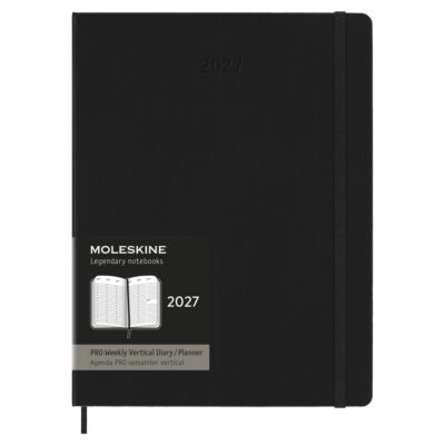 Щотижневик 2027 PRO Вертикальний Чорний