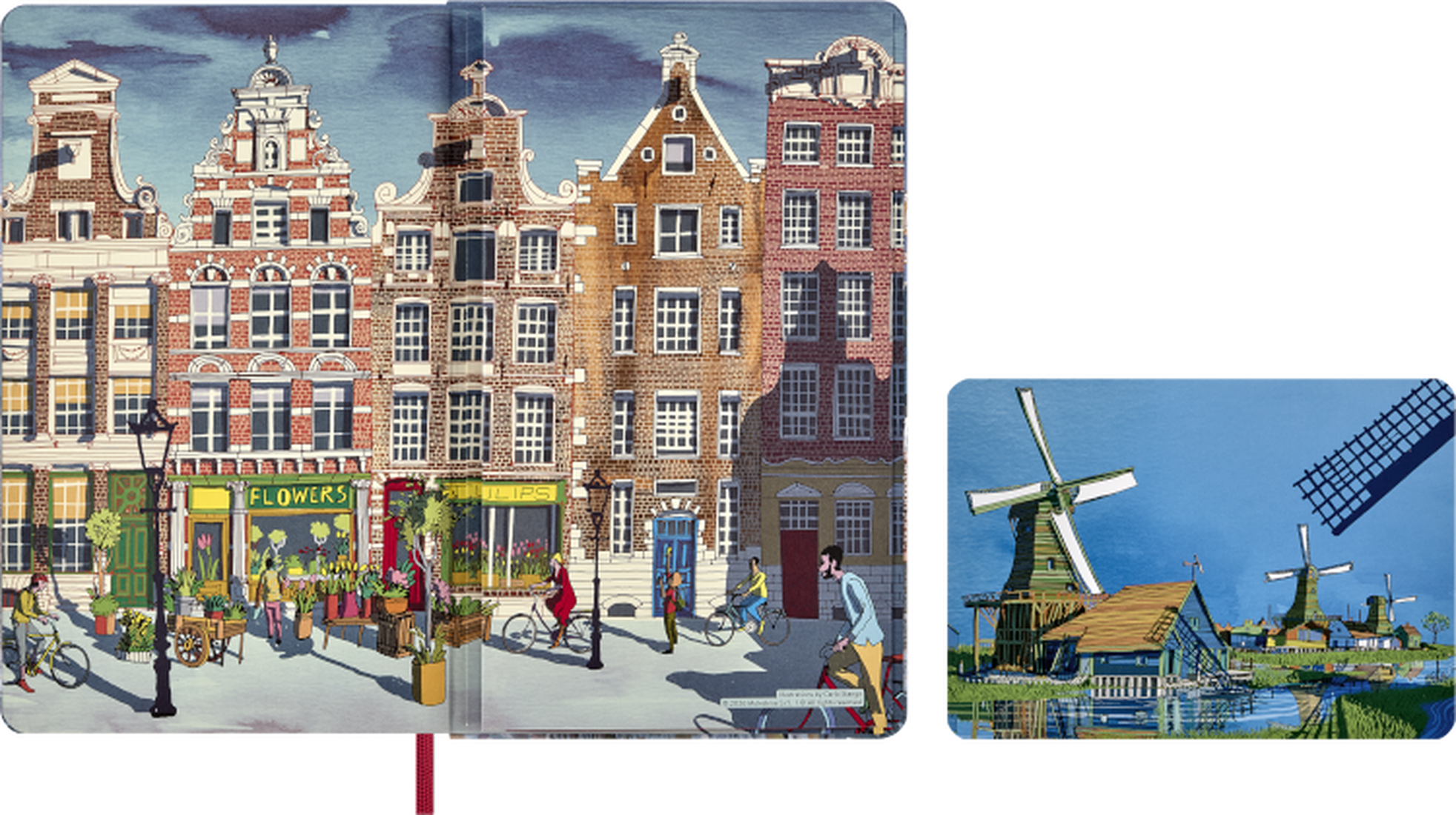 Записник I am Amsterdam середній Лінійка - Зображення 5