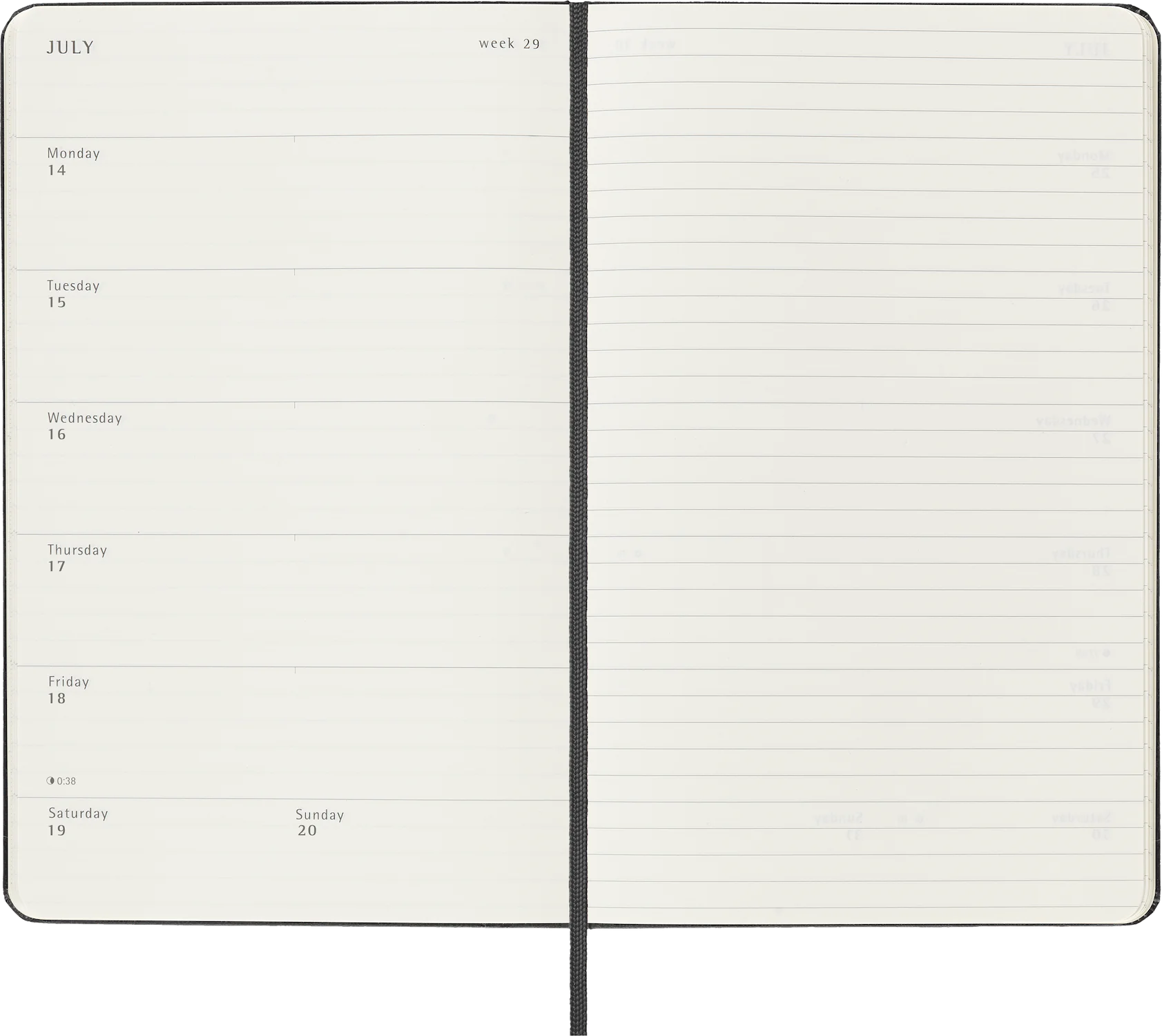 Щотижневик 2025 Чорний - Зображення 4