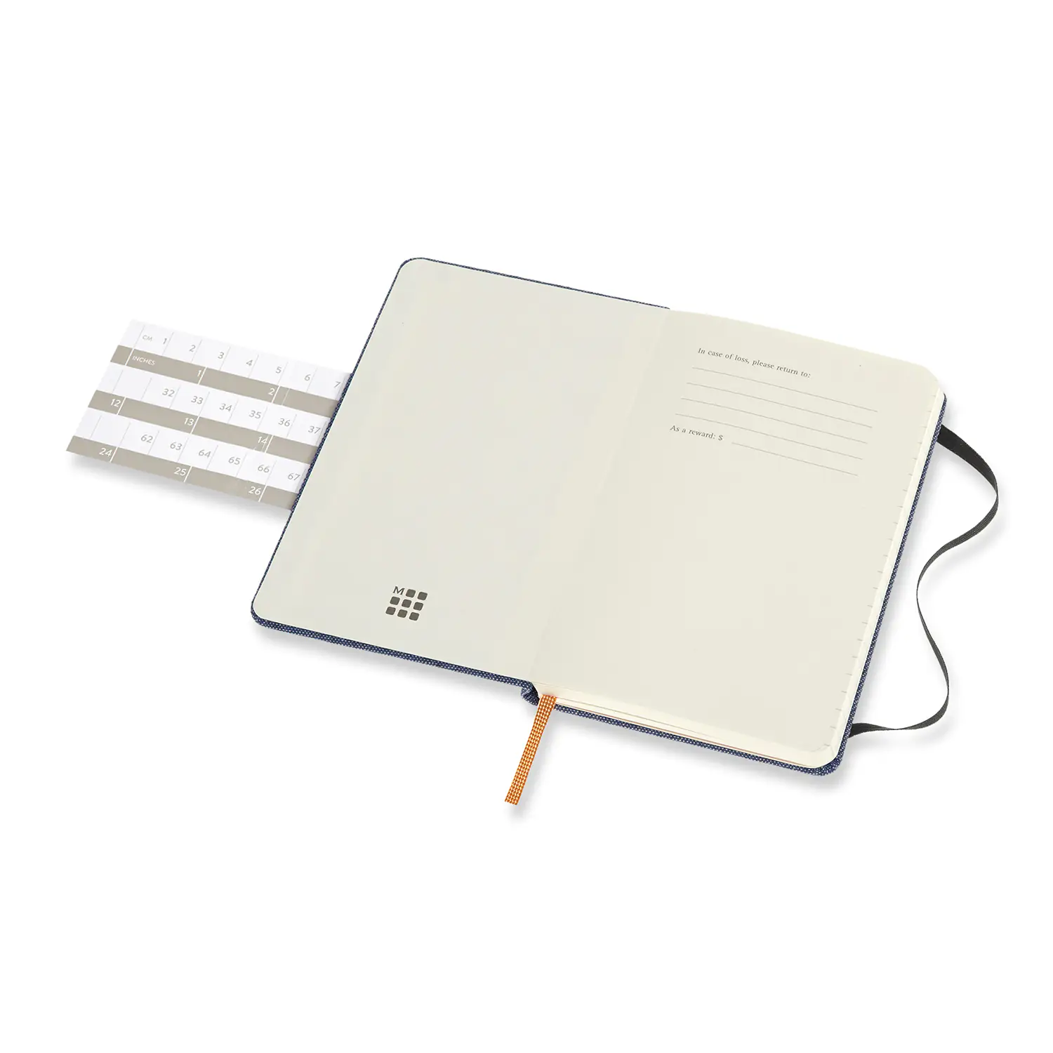 Записник Denim кишеньковий Лінійка Антверпен Синій - Зображення 3