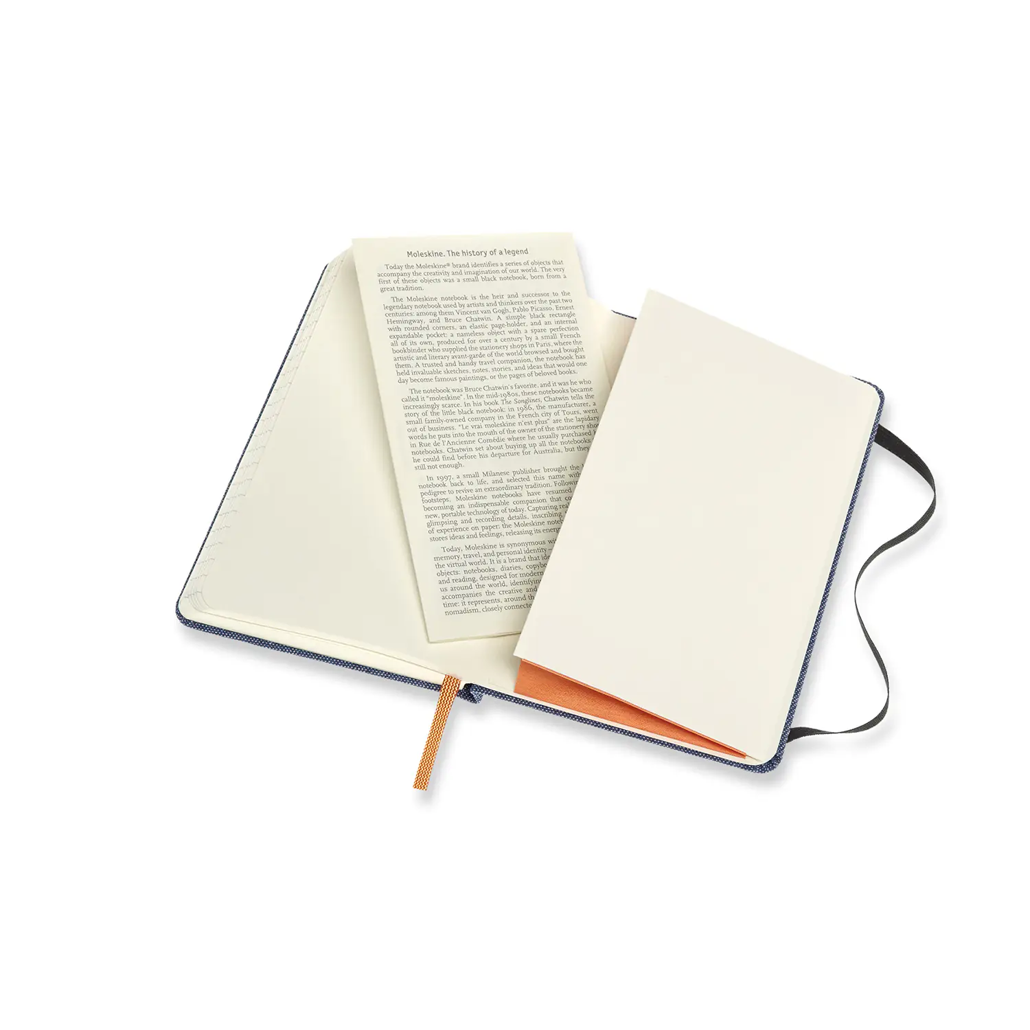 Записник Denim кишеньковий Лінійка Антверпен Синій - Зображення 5