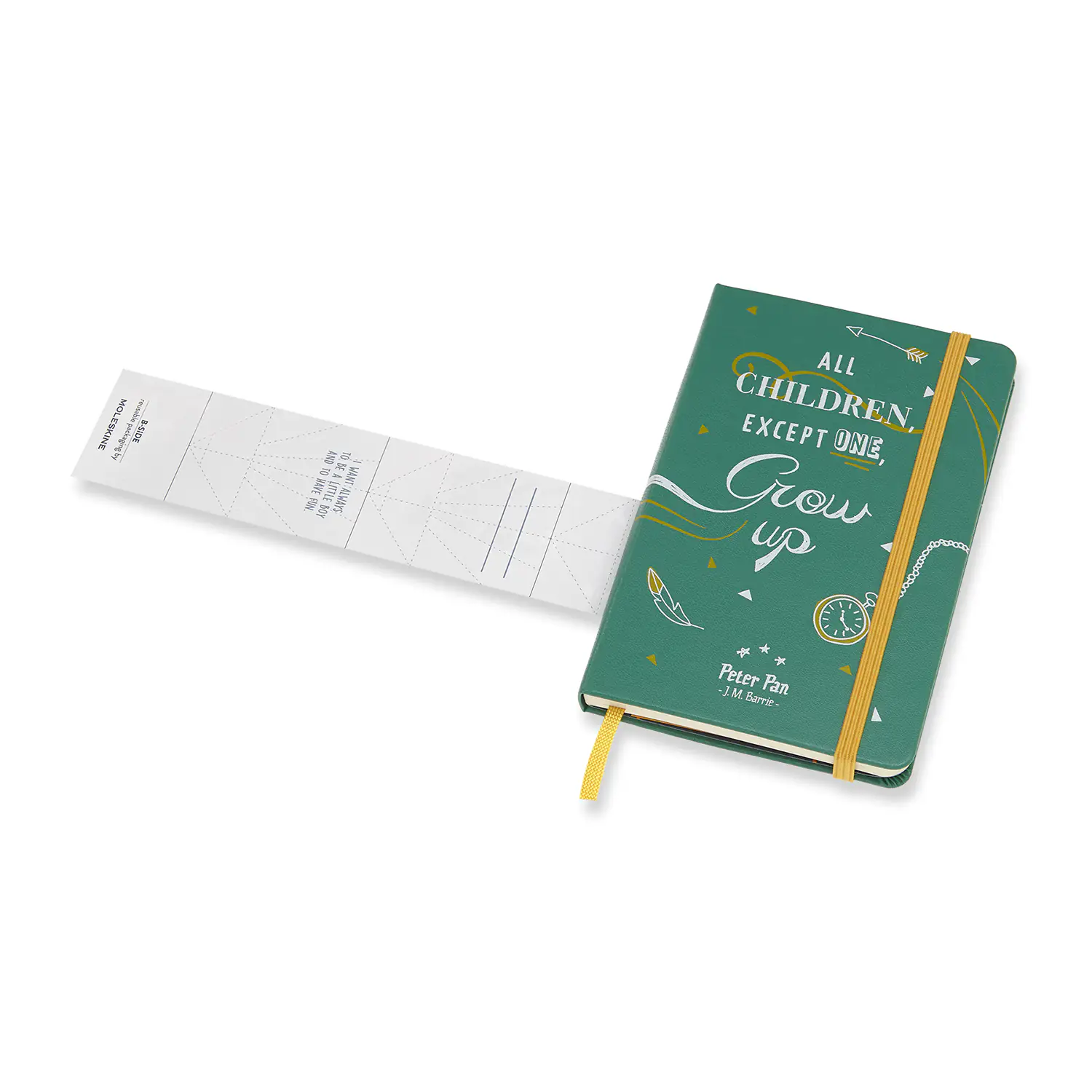 Записник Peter Pan кишеньковий Лінійка Зелений - Image 5