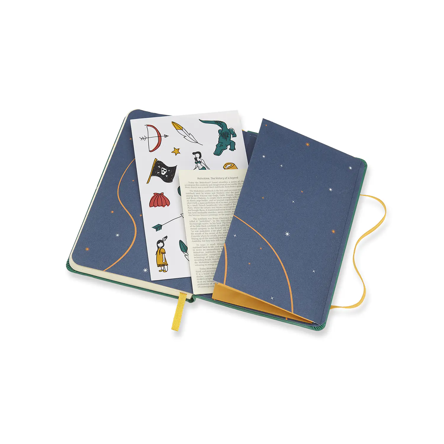 Записник Peter Pan кишеньковий Лінійка Зелений - Image 6