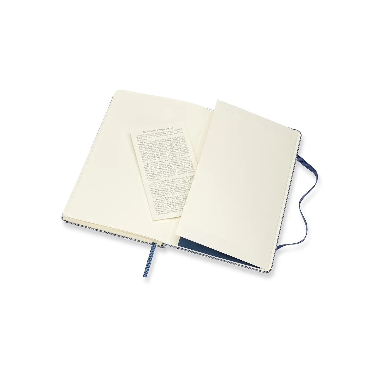 Записник Blend середній Лінійка Синій Канва - Зображення 5