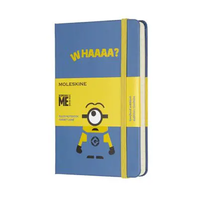 Записник Minions Кишеньковий Лінійка Блакитний