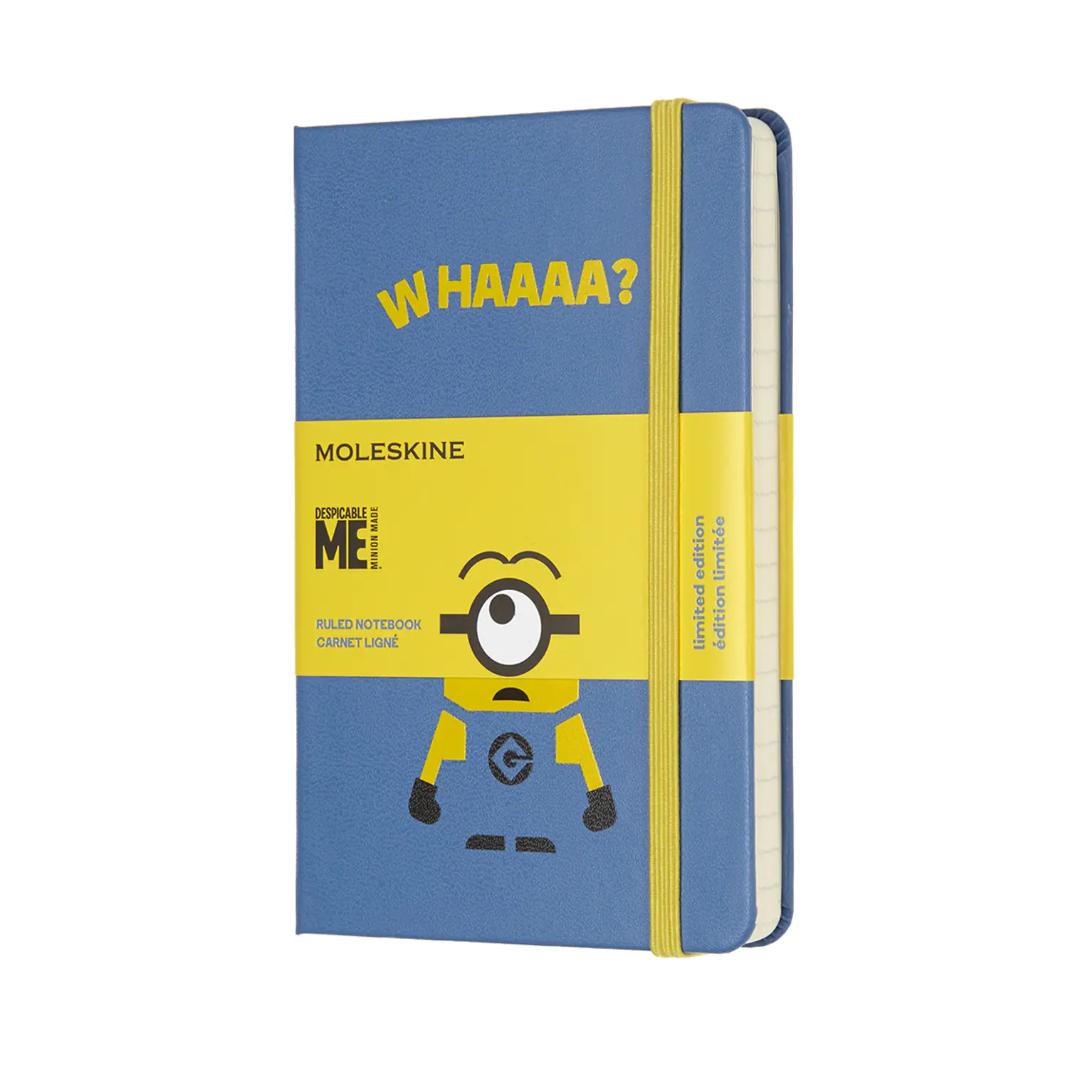 Записник Minions Кишеньковий Лінійка Блакитний