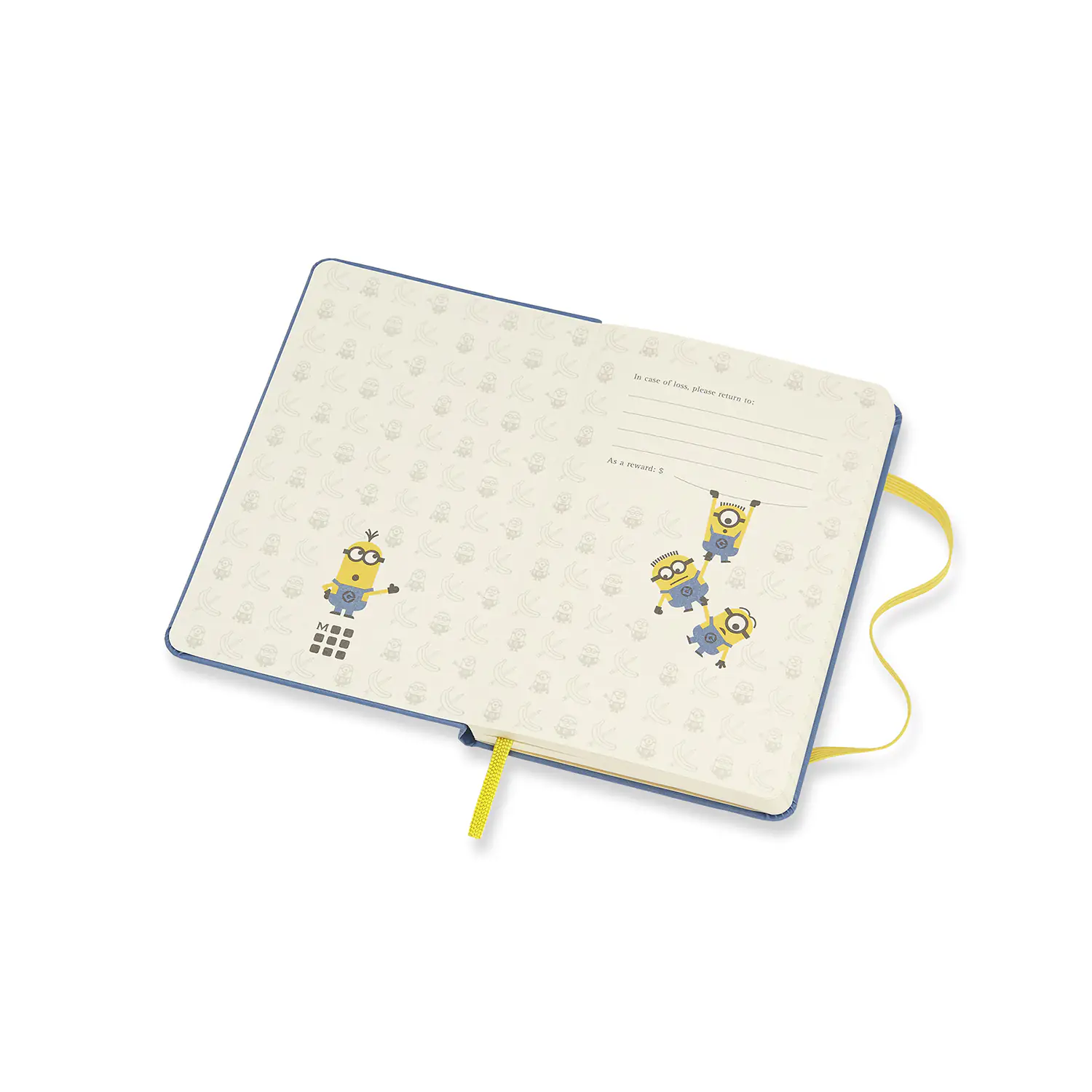 Записник Minions Кишеньковий Лінійка Блакитний - Зображення 3