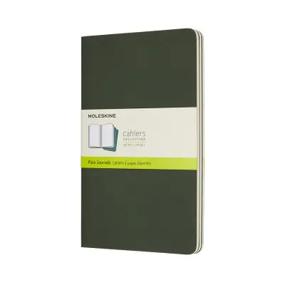 Набір Зошитів Cahier Зелений - Середній (13 x 21 см), Нелінований