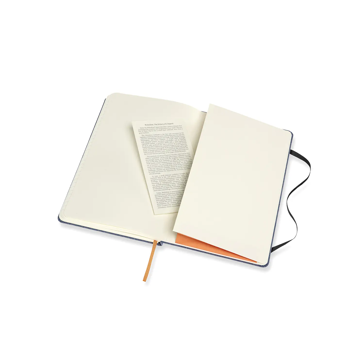 Записник Denim середній Лінійка Антверпен Синій - Зображення 5