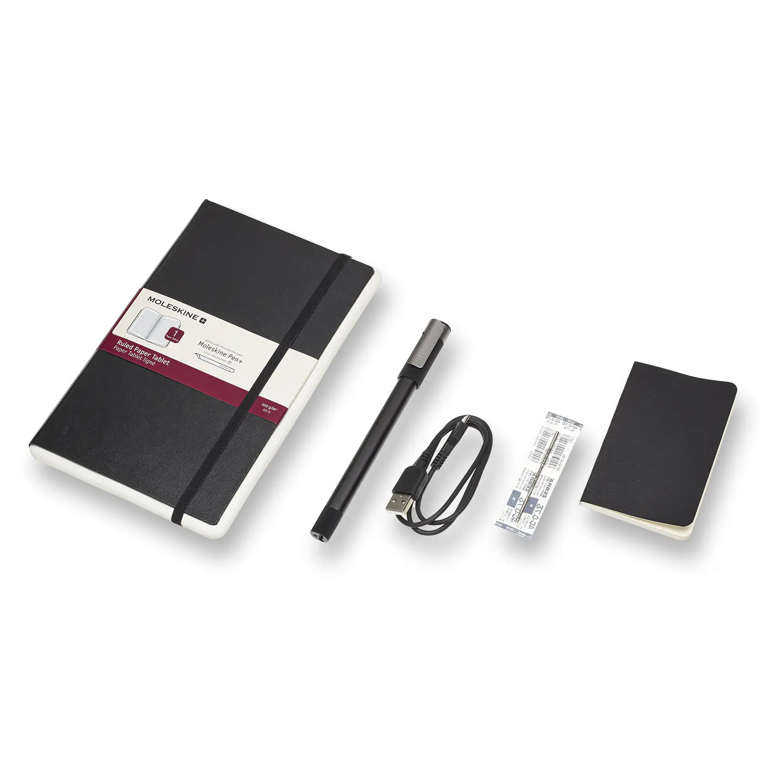 Набір Moleskine Smart Writing Set Ellipse Лінійка Чорний - Зображення 2