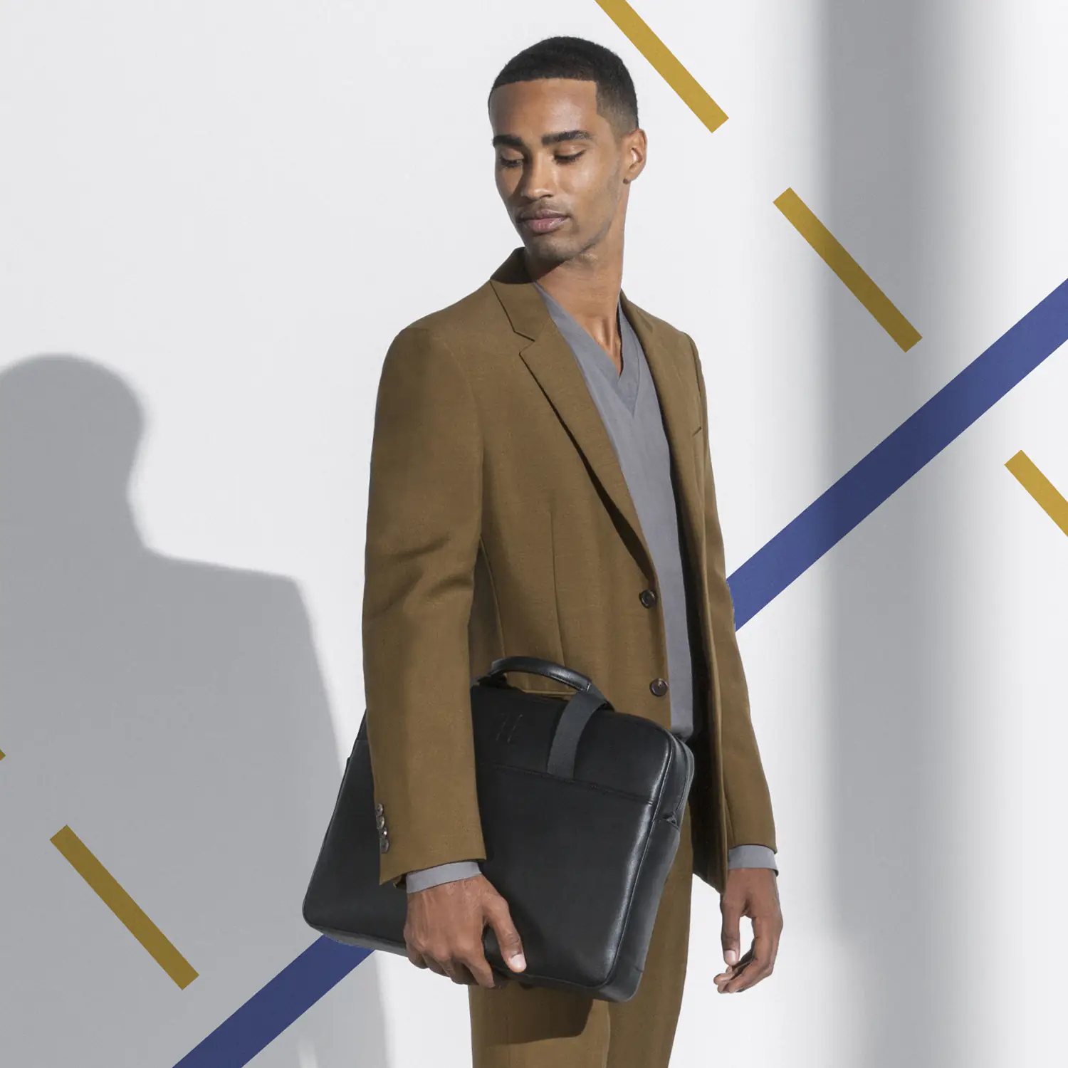 Сумка Classic Briefcase Чорна - Зображення 7