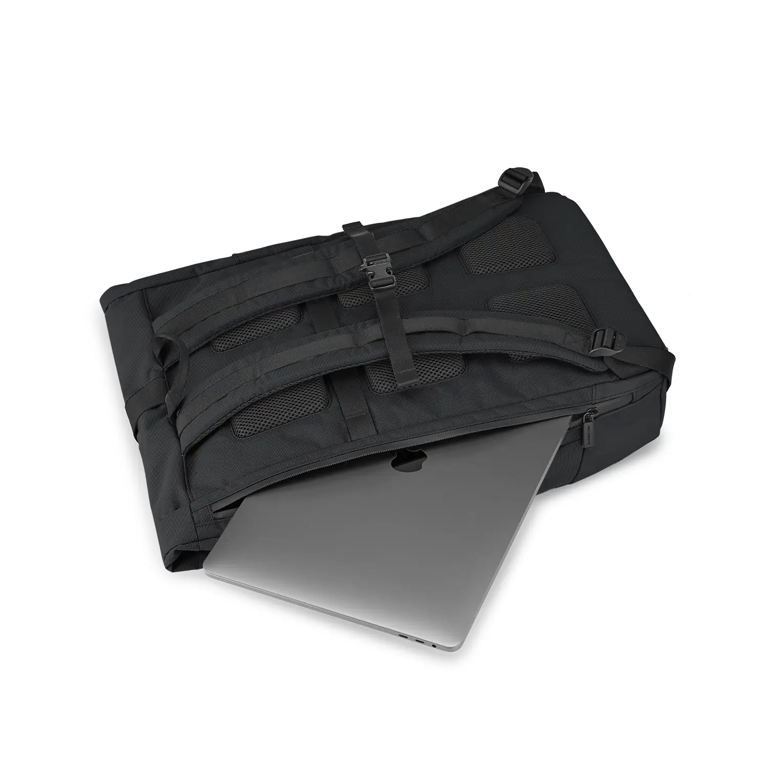 Рюкзак Metro Rolltop Чорний - Зображення 6