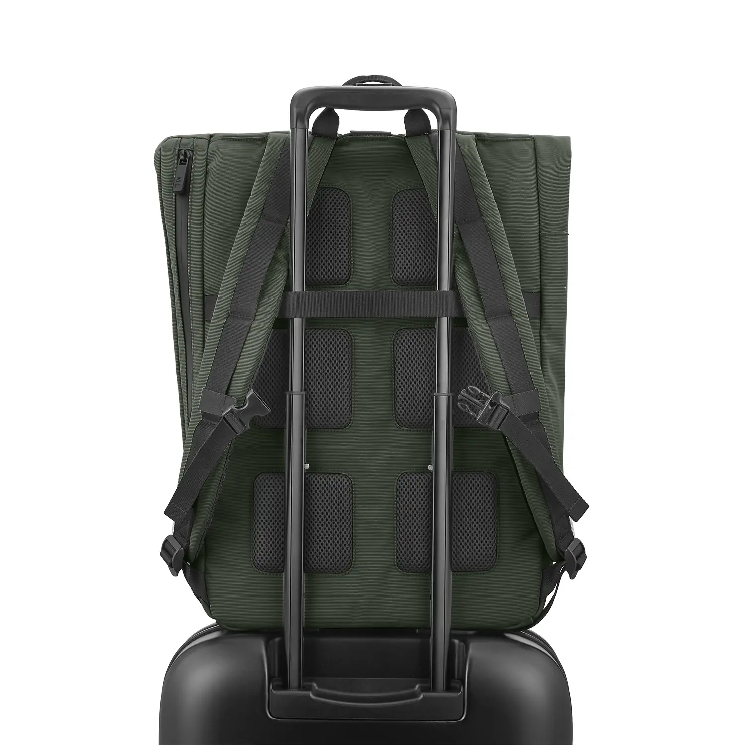 Рюкзак Metro Rolltop Темно-зелений - Зображення 11
