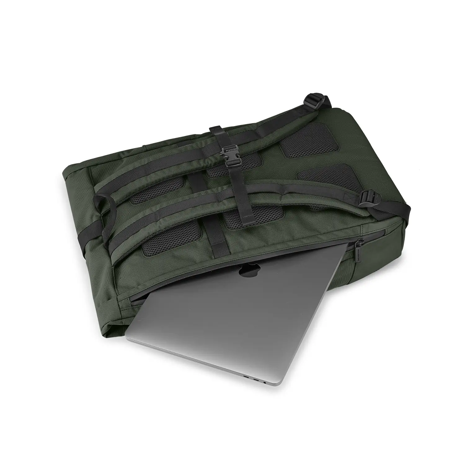 Рюкзак Metro Rolltop Темно-зелений - Зображення 6