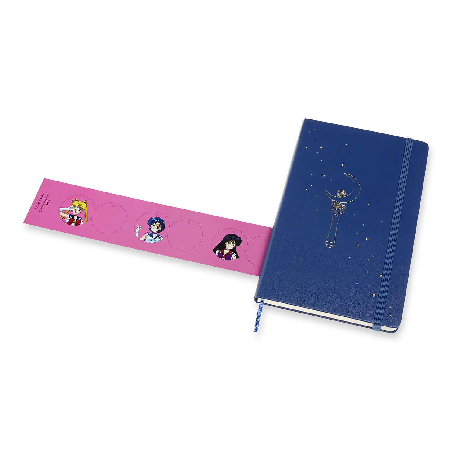 Записник Sailor Moon середній Лінійка Синій - Image 6