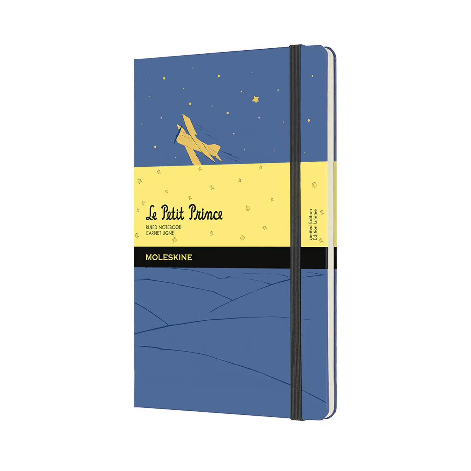 Записник Le Petit Prince середній Лінійка Синій