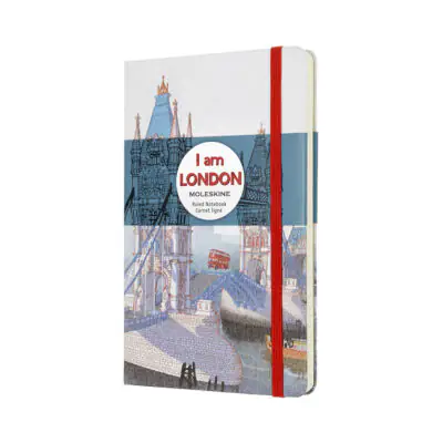 Записник I am London середній Лінійка