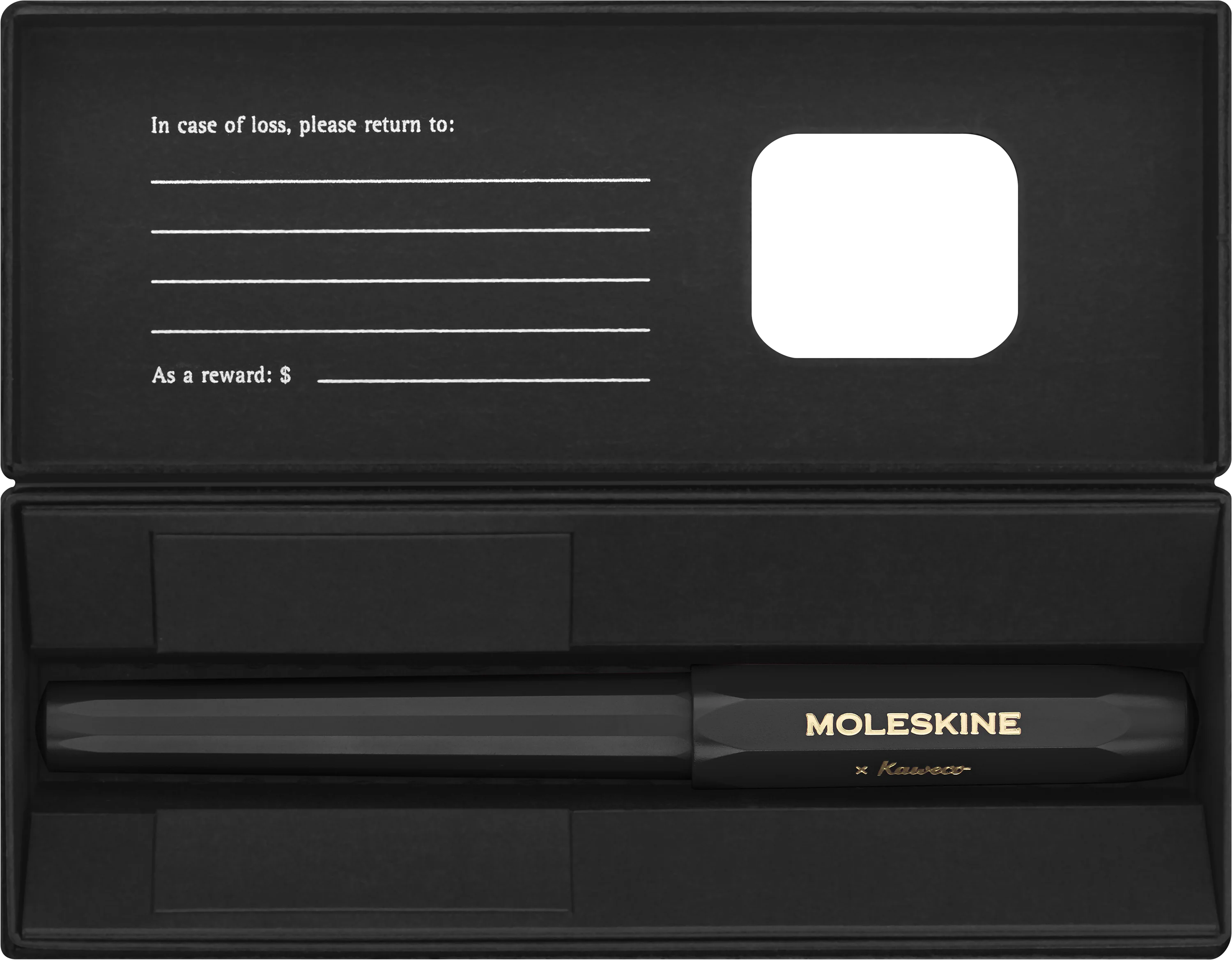 Ручка-ролер Moleskine x Kaweco 0,7 мм Чорна - Зображення 4