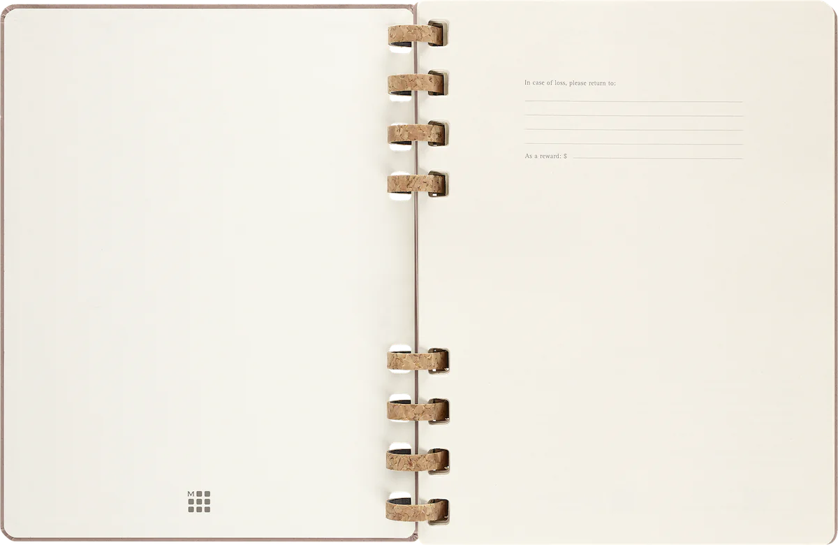 Щотижневик на 12 місяців 2023-2024 Spiral Академічний Мигдальний - Зображення 3