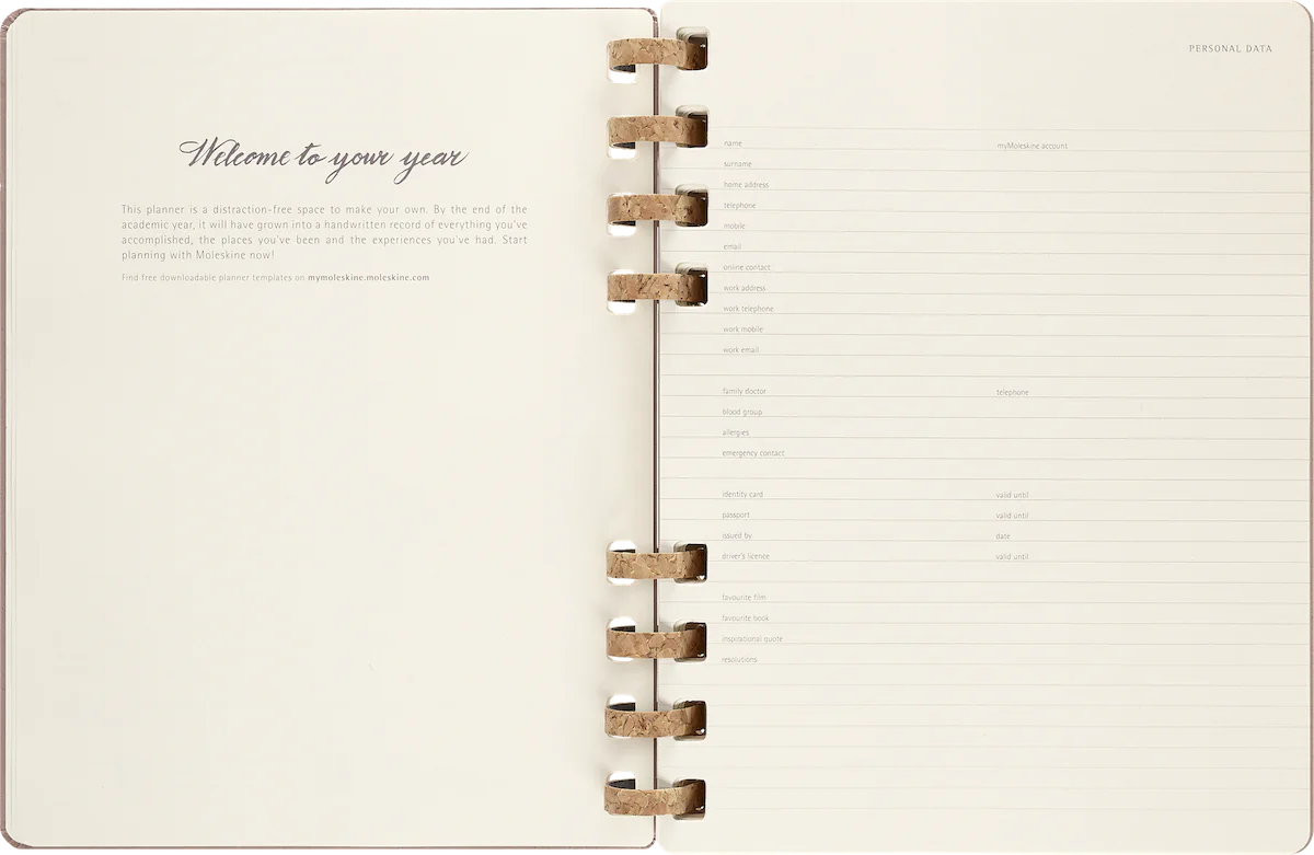 Щотижневик на 12 місяців 2023-2024 Spiral Академічний Мигдальний - Зображення 5