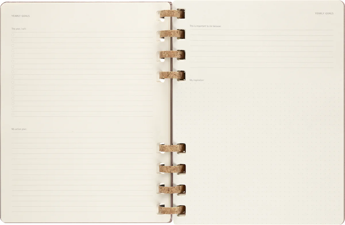 Щотижневик на 12 місяців 2023-2024 Spiral Академічний Мигдальний - Зображення 7