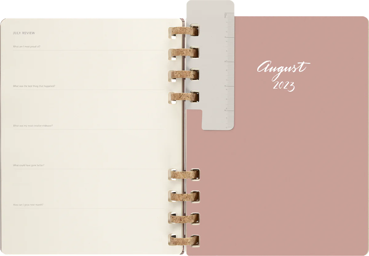 Щотижневик на 12 місяців 2023-2024 Spiral Академічний Мигдальний - Зображення 8