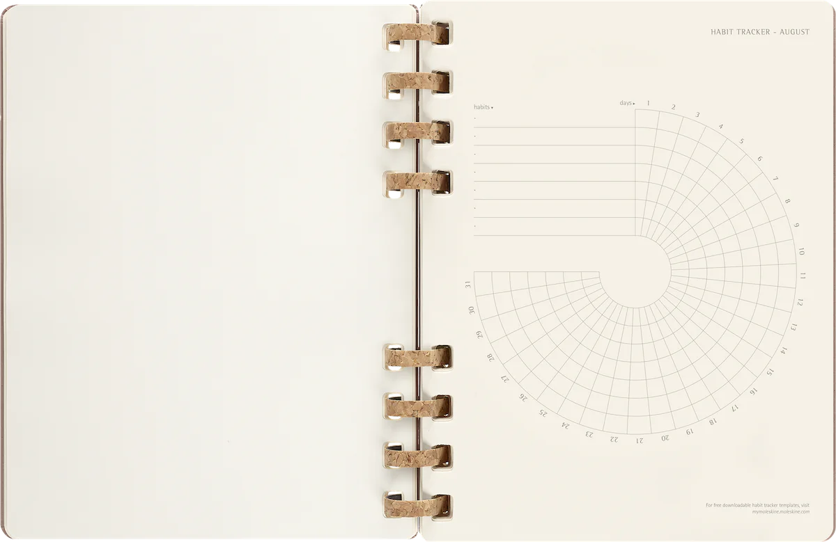 Щотижневик на 12 місяців 2023-2024 Spiral Академічний Мигдальний - Зображення 9