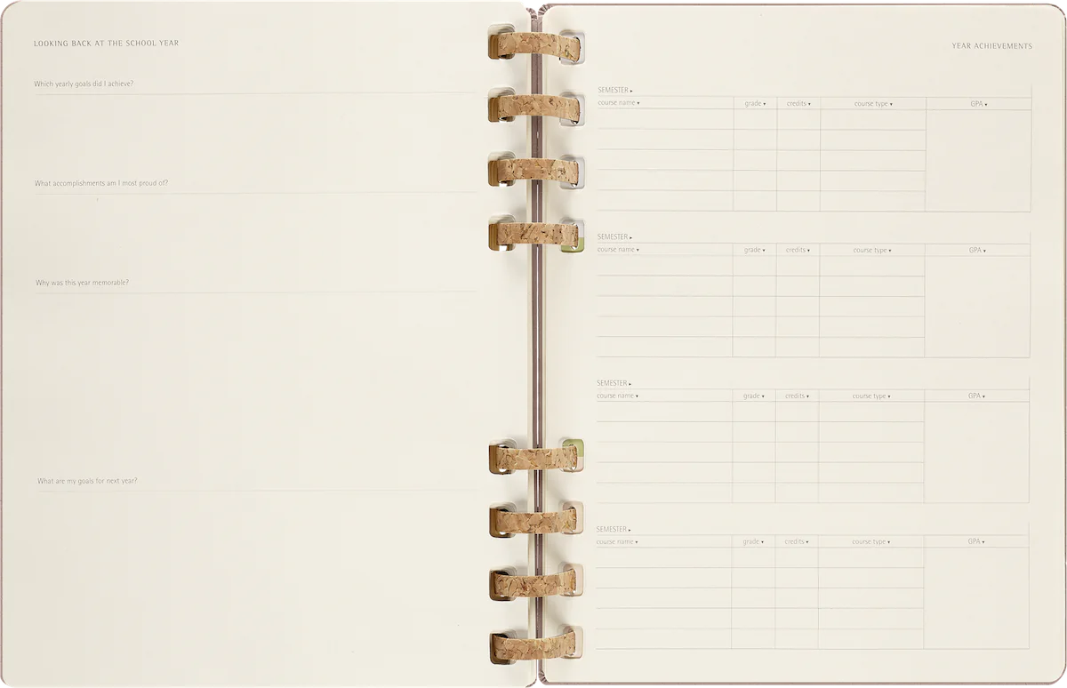 Щотижневик на 12 місяців 2023-2024 Spiral Академічний Мигдальний - Зображення 12