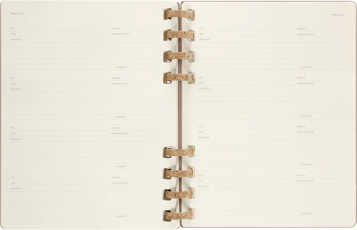 Щотижневик на 12 місяців 2023-2024 Spiral Академічний Мигдальний - Зображення 13