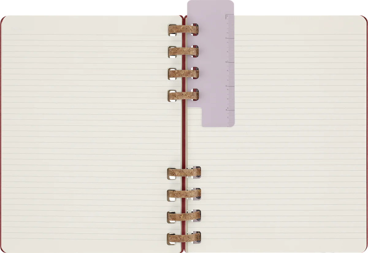 Щотижневик з місцем для дат Spiral великий Вишневий - Зображення 8