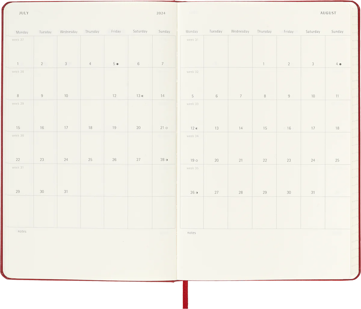 Щоденник 2024 Червоний - Зображення 6