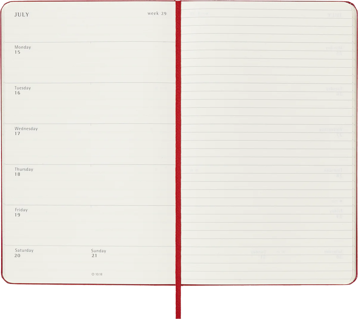 Щотижневик 2024 Червоний - Зображення 4