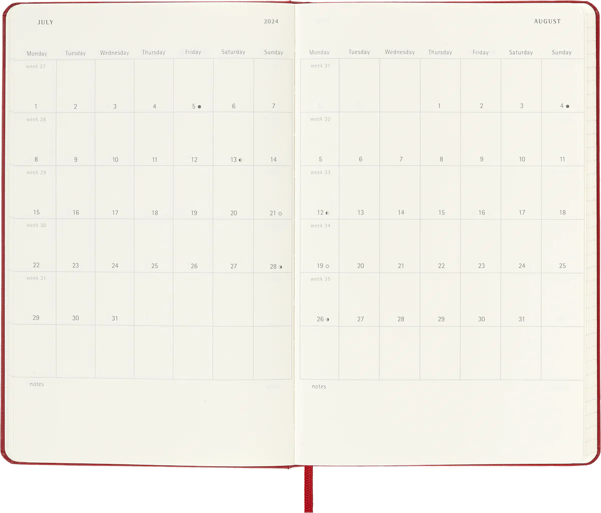 Щотижневик 2024 Червоний - Зображення 5