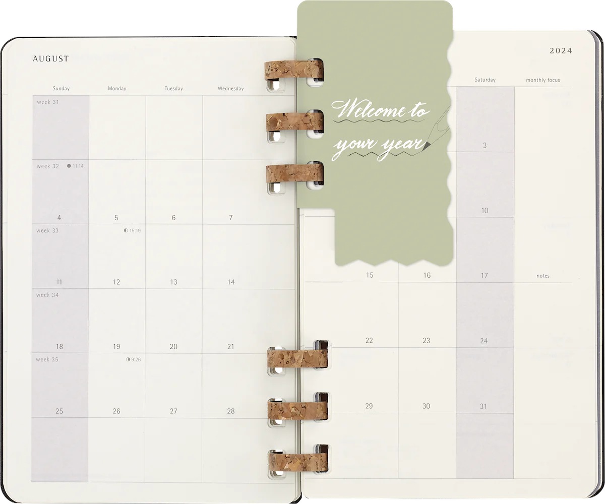 Щотижневик 2024 Spiral Чорний - Зображення 10