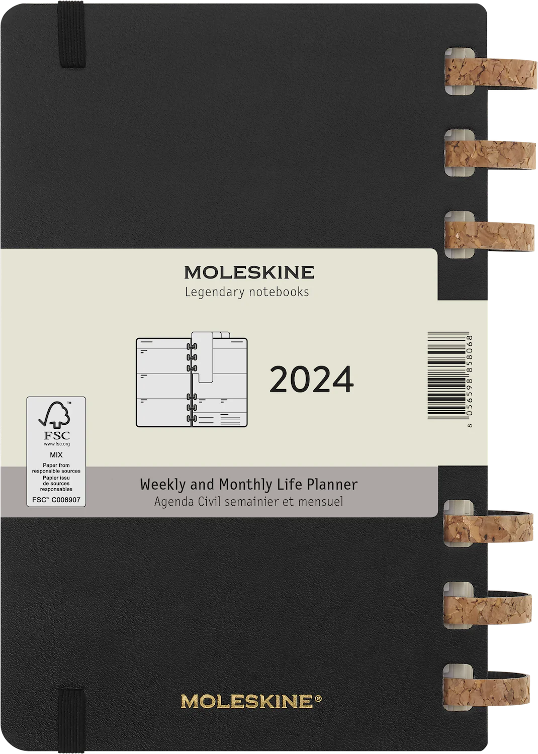 Щотижневик 2024 Spiral Чорний - Зображення 17