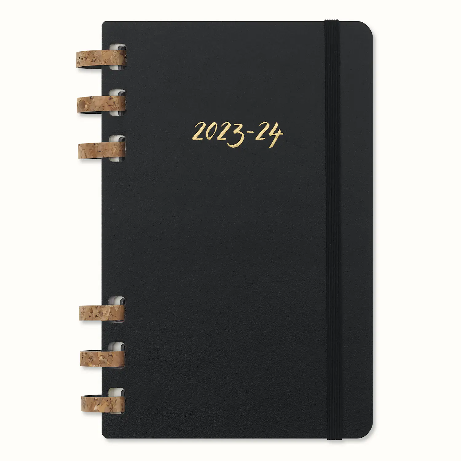 Щотижневик на 12 місяців 2023-2024 Spiral Академічний Чорний